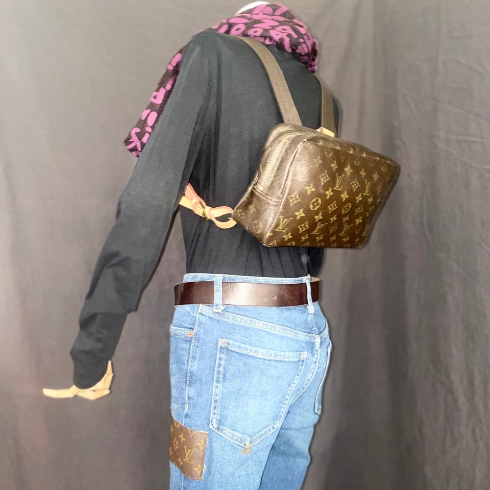 Louis Vuitton trousse revamped backpack bag purse